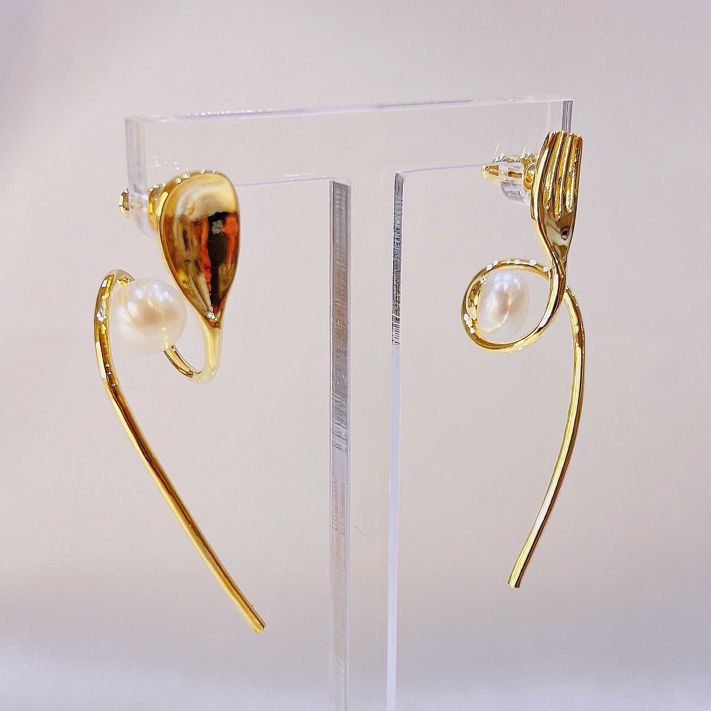 Cultery Spoon & Fork Earrings