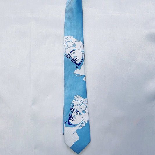 Renaissance Sculpture Easy Zip Up Tie