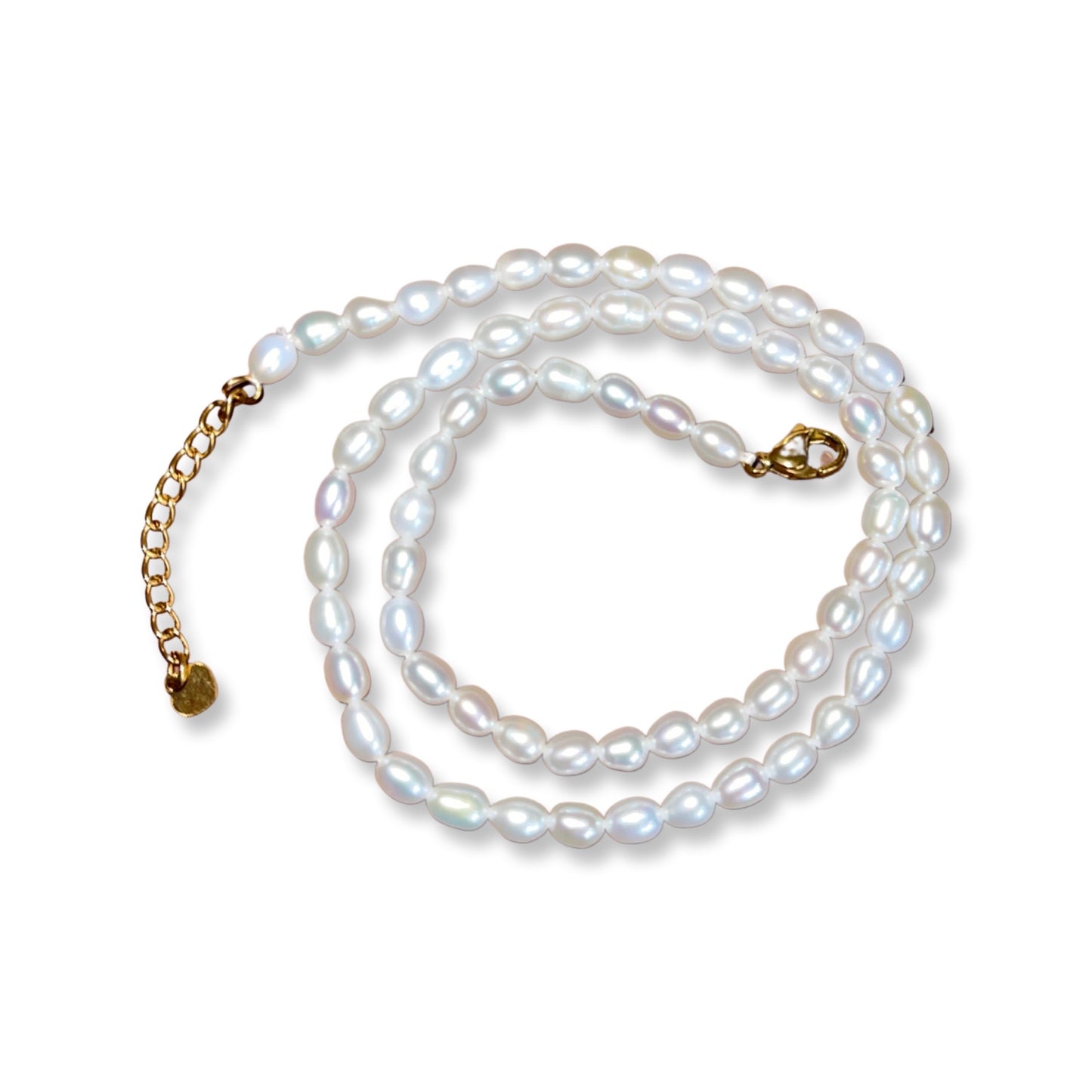 Classic Freshwater 5-6mm Oval Shape Pearl Necklace