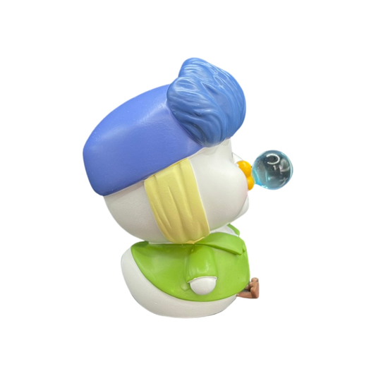 Desk Figurine Ornament - The Duckling's Self-Portrait with Bandaged Ear