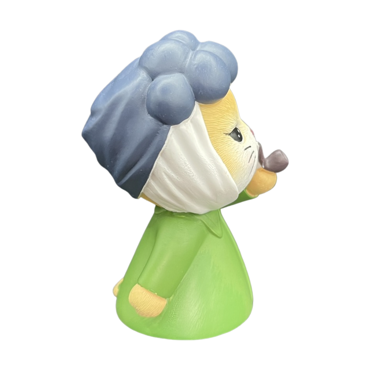 Desk Figurine Ornament - The Cat's Self-Portrait with Pipe