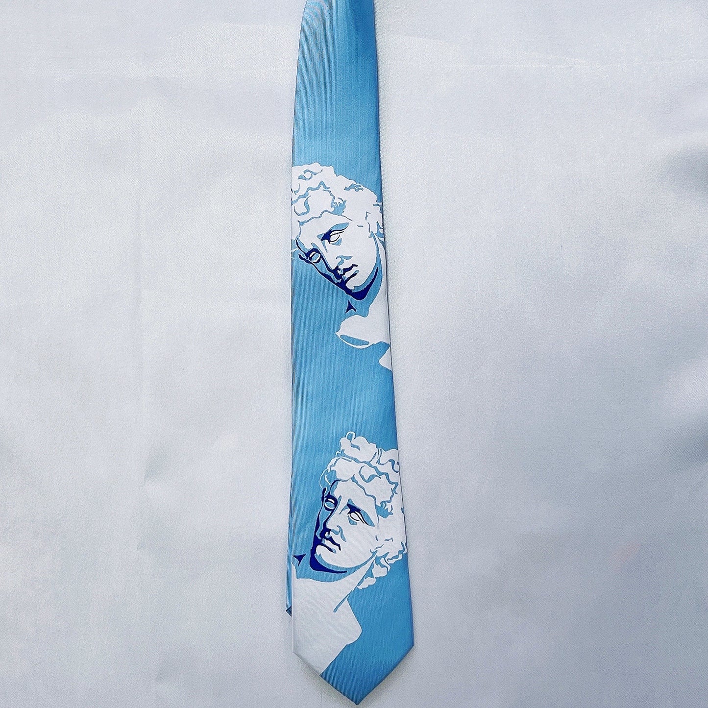 Renaissance Sculpture Easy Zip Up Tie