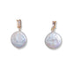 Stunning Natural Large Button Pearl 16-18mm Necklace Bracelet Earrings