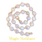 Stunning Natural Large Button Pearl 16-18mm Necklace Bracelet Earrings