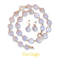 Stunning Natural Large Button Pearl 16-18mm Necklace Bracelet Earrings