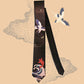 Crane Koi Fish and Ocean Wave Tie