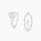 The Persistence of Memory Melting Watch Earrings